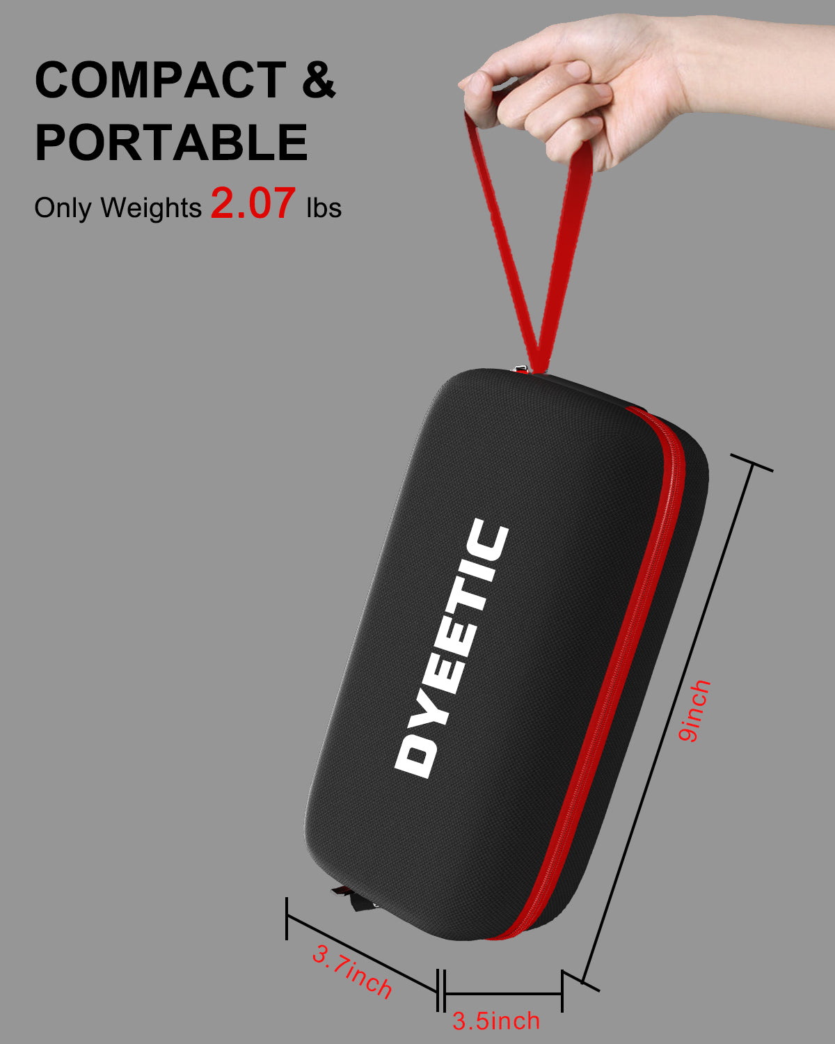 3500A Car Battery Jump Starter, Portable 12V Battery Jump Box for 10.0L Gas and 8.0L Diesel Engines