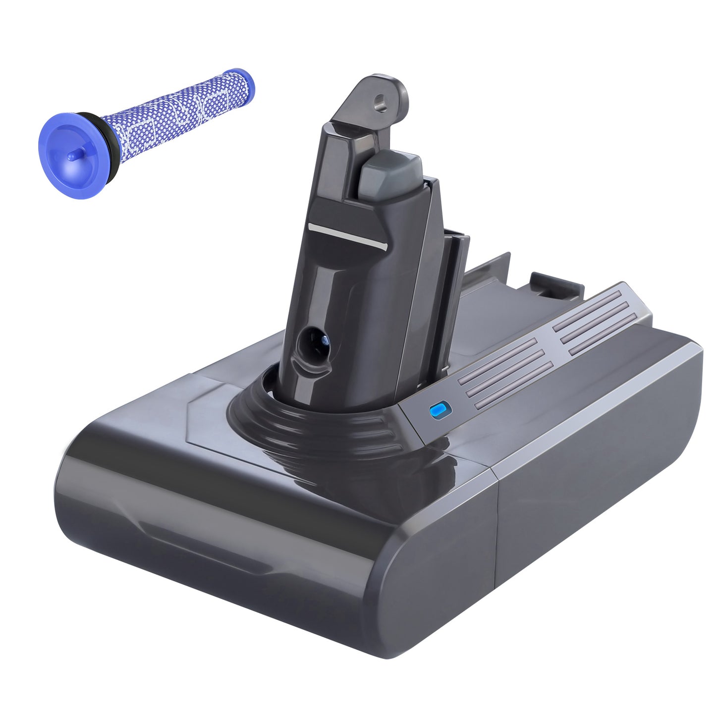 Dyson Battery V6 Large Capacity 3000mAh AWANFI Replacement Battery for Dyson DC58 DC59 DC61 DC62 DC72 DC74 SV07 SV09 animal/V6 fluffy /V6 trigger/v6 Absolute/V6 Motorhead. /V6 Extra/V6 Mattress
