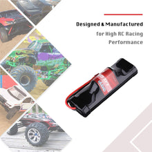 Load image into Gallery viewer, AWANFI 8.4V NiMH 4200mAh 7-Cell Hump Pack RC Battery with Deans Plug for Most 1/10 Scale RC Car Truck Boat Traxxas LOSI Associated HPI Kyosho Tamiya Hobby(2 Pack)
