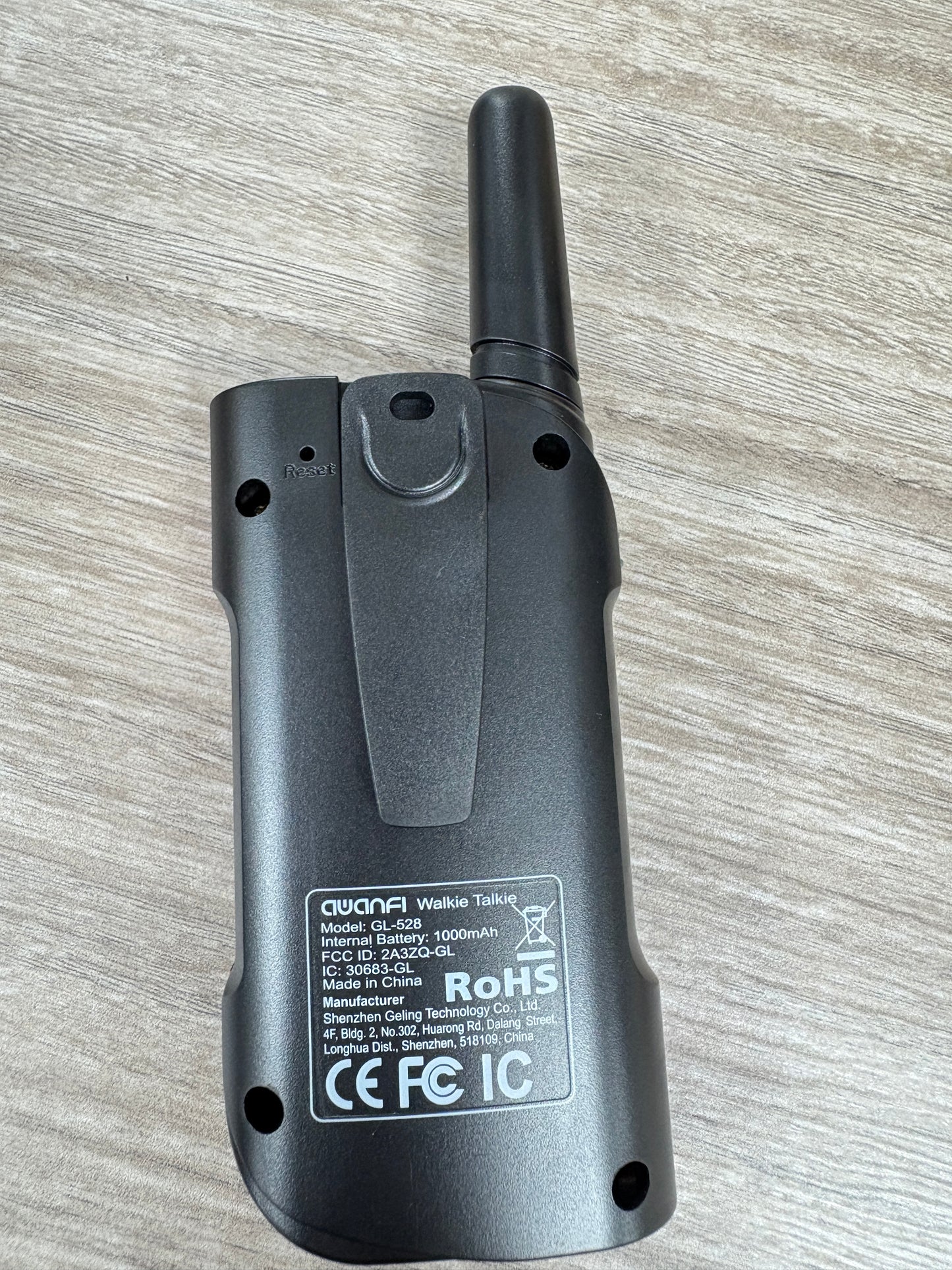AWANFI 3*Lanyards and 3*Backclips for GL-528