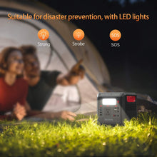 Load image into Gallery viewer, AWANFI Portable Power Station 300Wh 83000mAh Solar Generator with 110V/300W (Peak 400W) AC Outlet &amp; PD Type-C Quick Charge &amp; Led Light.
