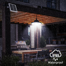 Load image into Gallery viewer, solar outdoor hanging light fixtures
