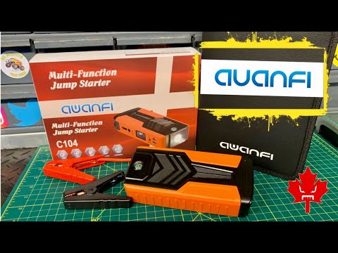 AWANFI Jump Starter 1200A Peak 18000mAh Portable Car Jump Starter 12V –  awanfi